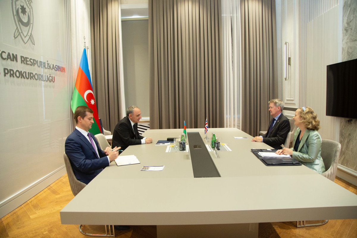 Prosecutor General and British Ambassador discusses attack on embassy building in London