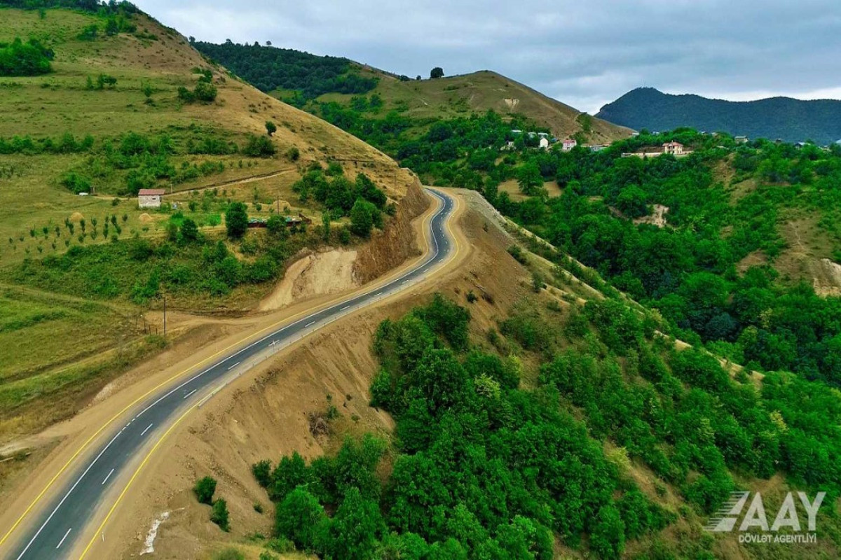 Azerbaijan completes Construction of the road bypassing the city of Lachin-PHOTO 