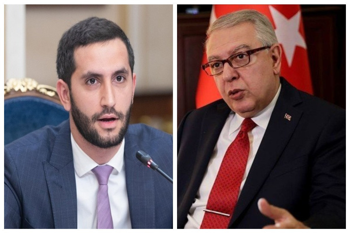 Serdar Kılıç and Ruben Rubinyan, special representatives of Turkiye and Armenia
