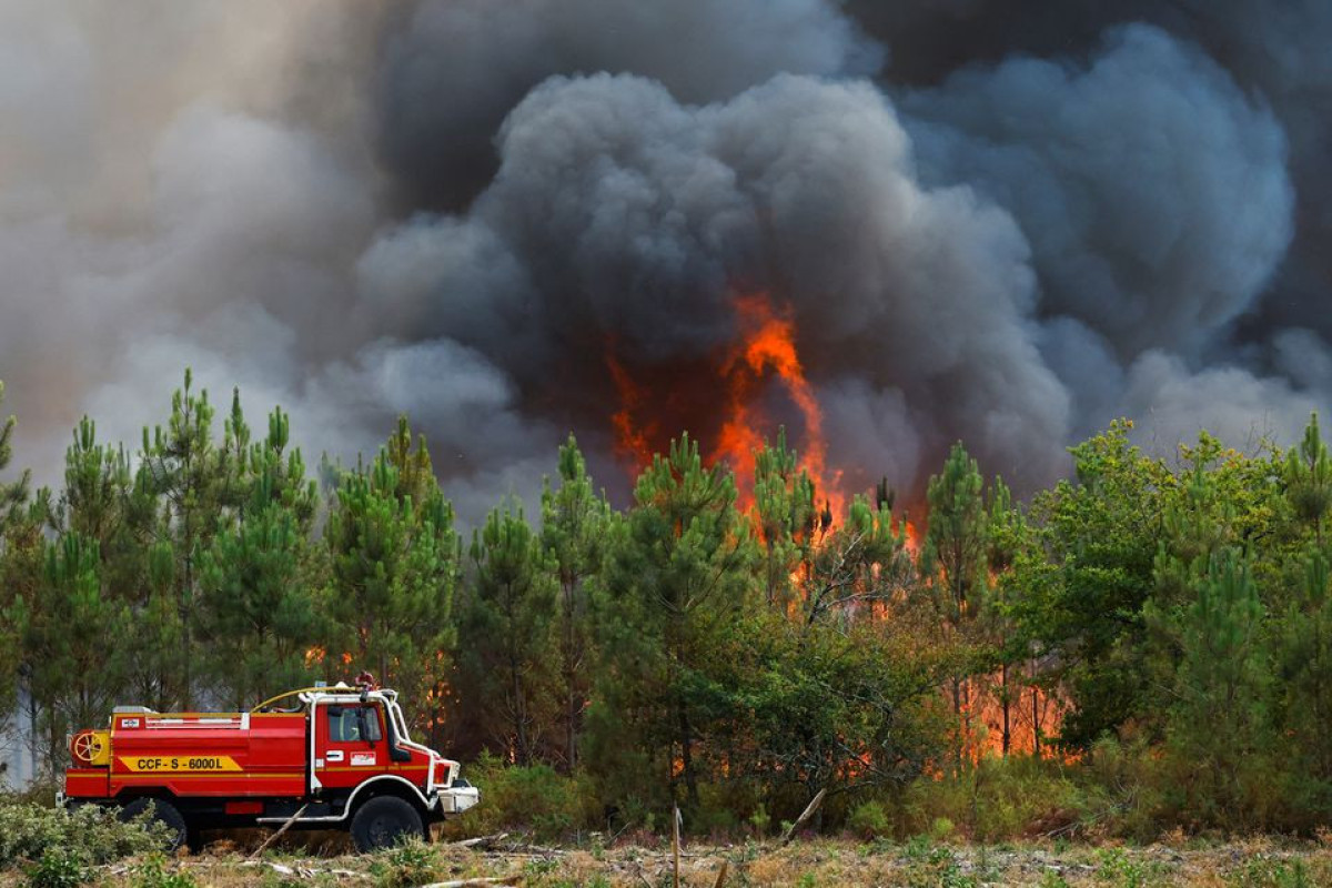France battles 'monster' wildfire as heatwaves scorch Europe