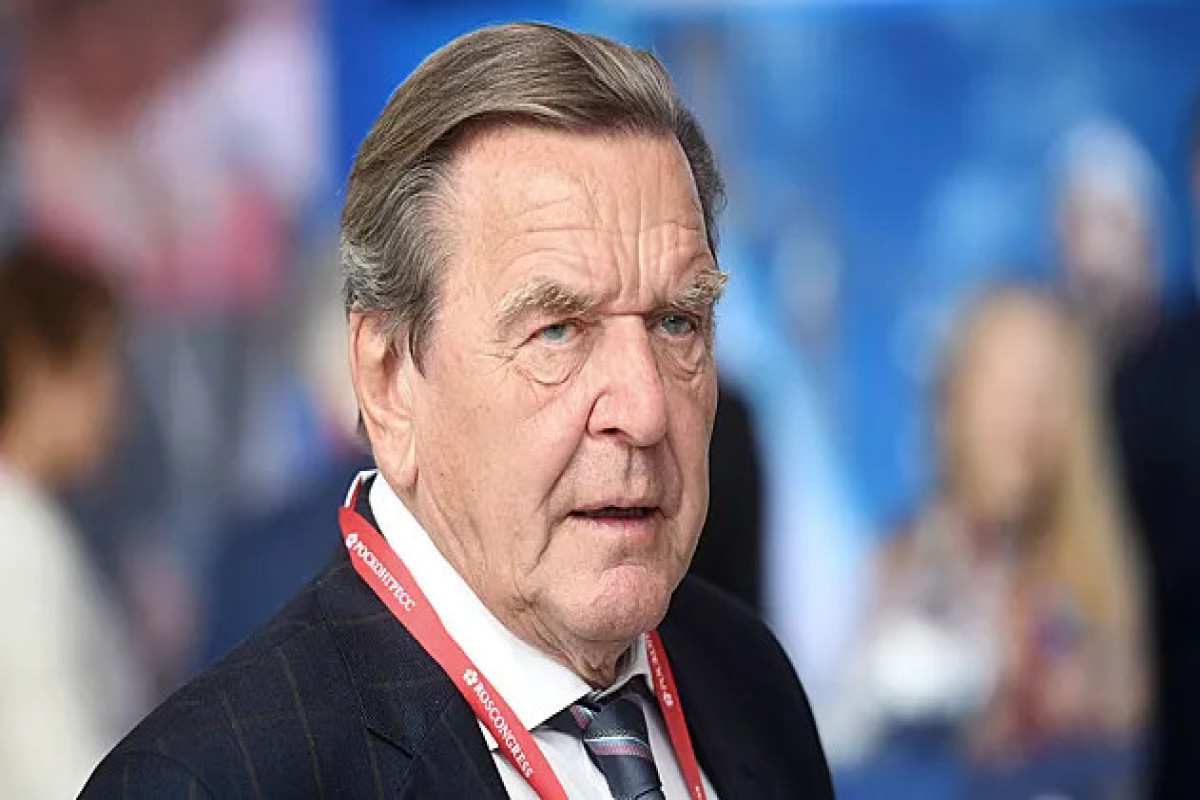 Former German Chancellor Gerhard Schroder