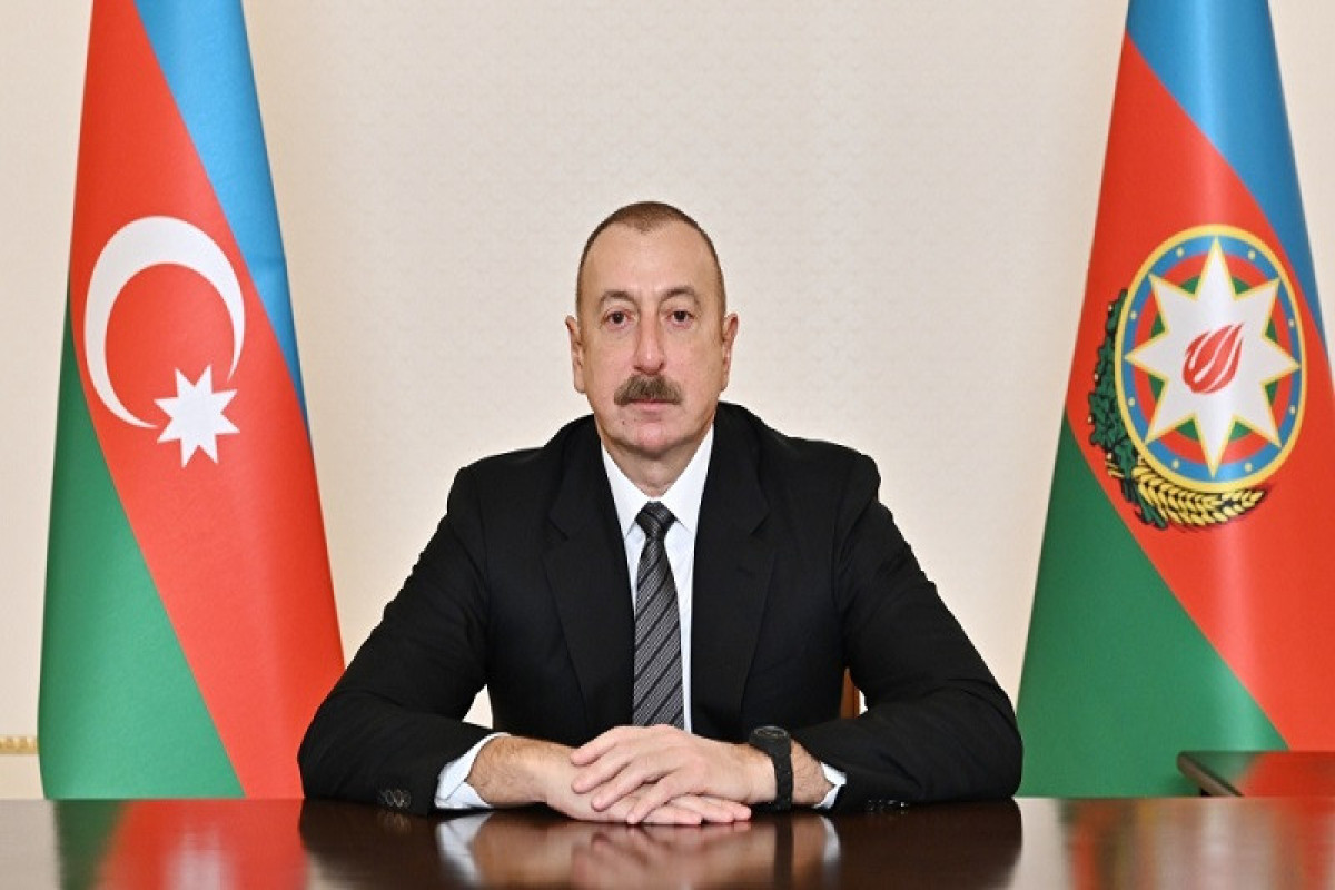 President of the Republic of Azerbaijan Ilham Aliyev