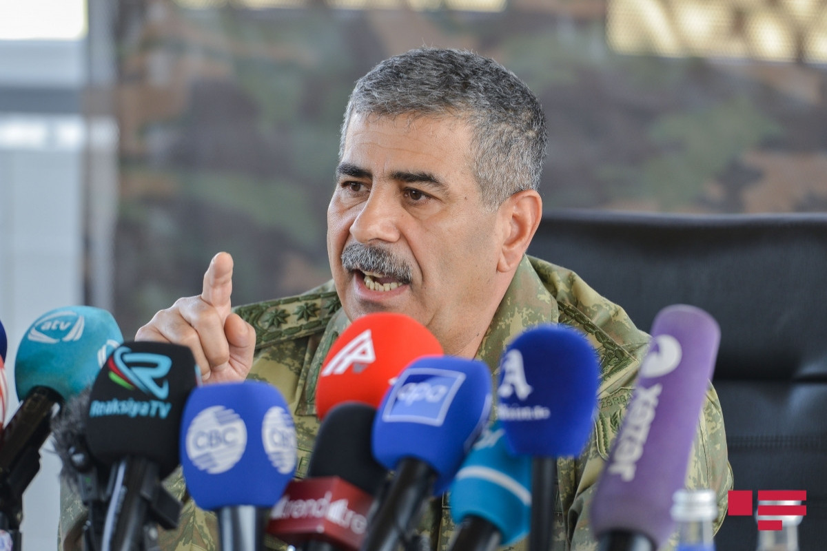 Zakir Hasanov, Defense Minister of Azerbaijan