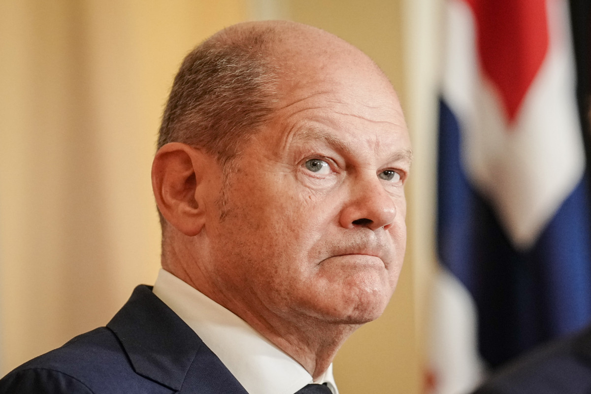 German Chancellor Olaf Scholz