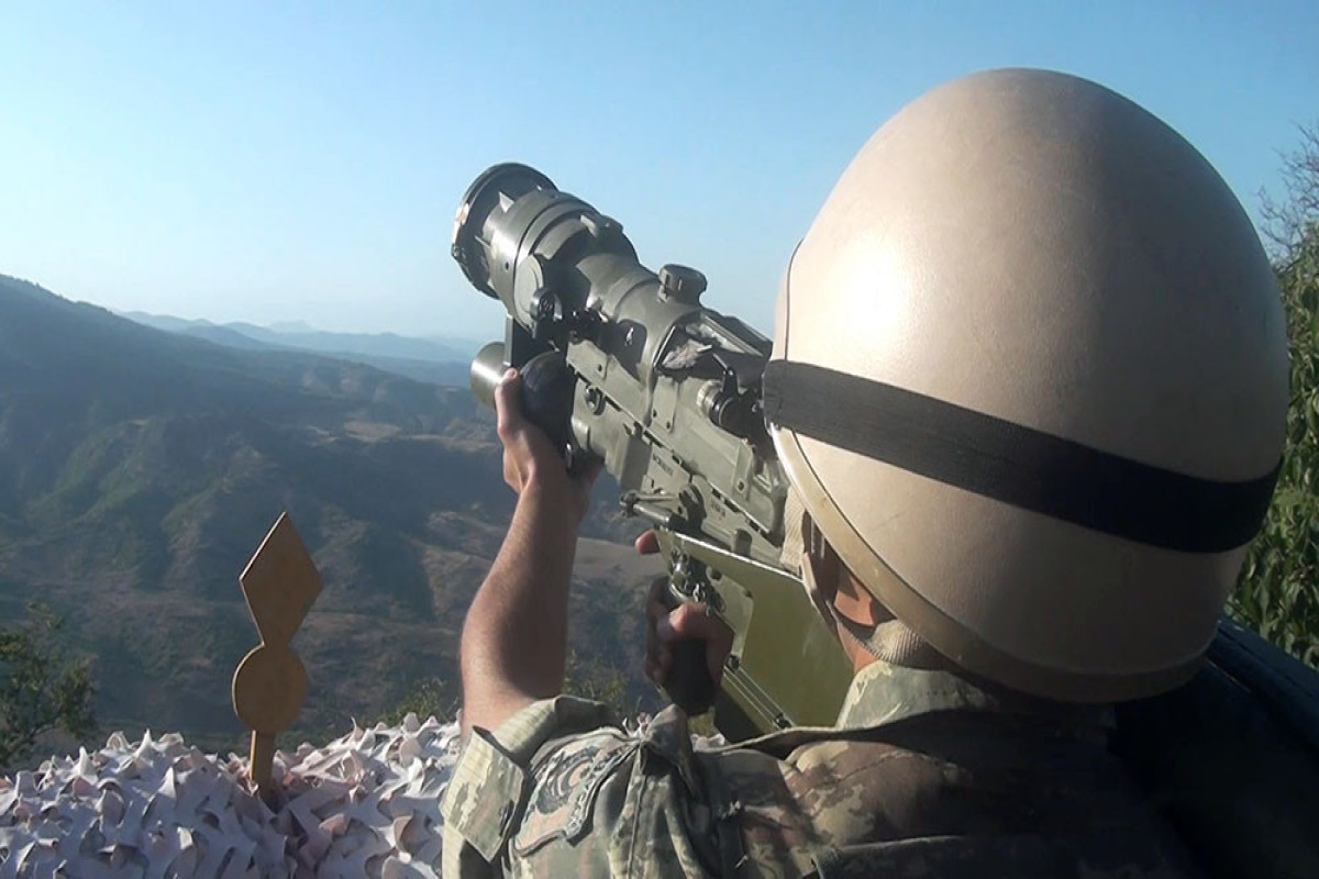 Azerbaijani army is ready to prevent any provocation on Armenian state border, and territory temporarily stationed by the Russian peacekeepers: MoD-VIDEO 