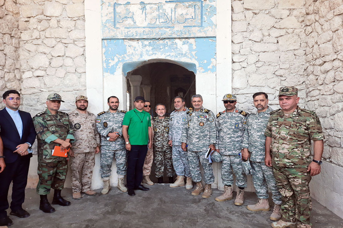 Iranian military delegation visits Agdam-PHOTO 