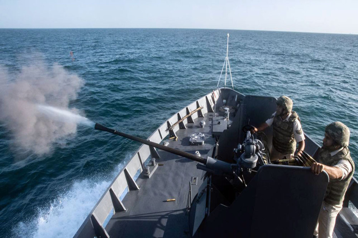 "Sea Cup": "Artillery shooting at air target" exercise was fulfilled