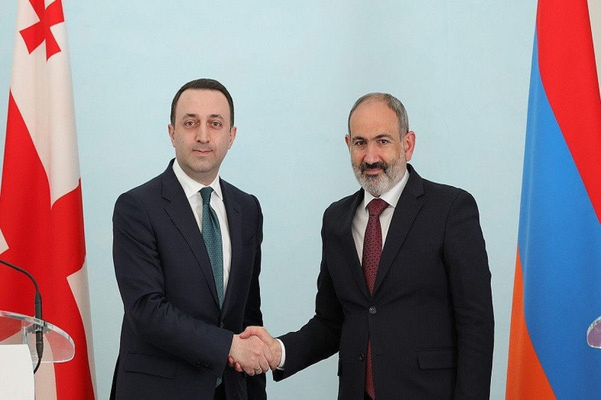 Irakli Garibashvili and Nikol Pashinyan