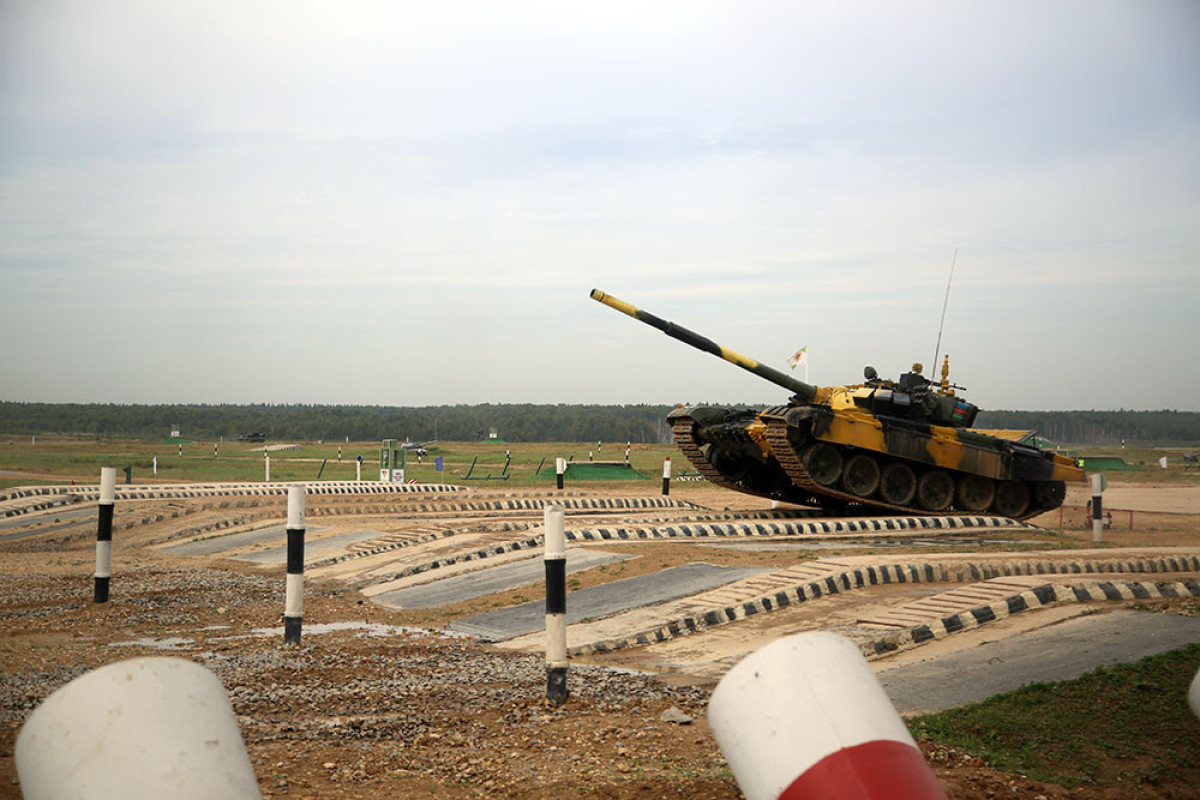 Azerbaijani servicemen have reached the semifinals of the "Tank Biathlon" contest
