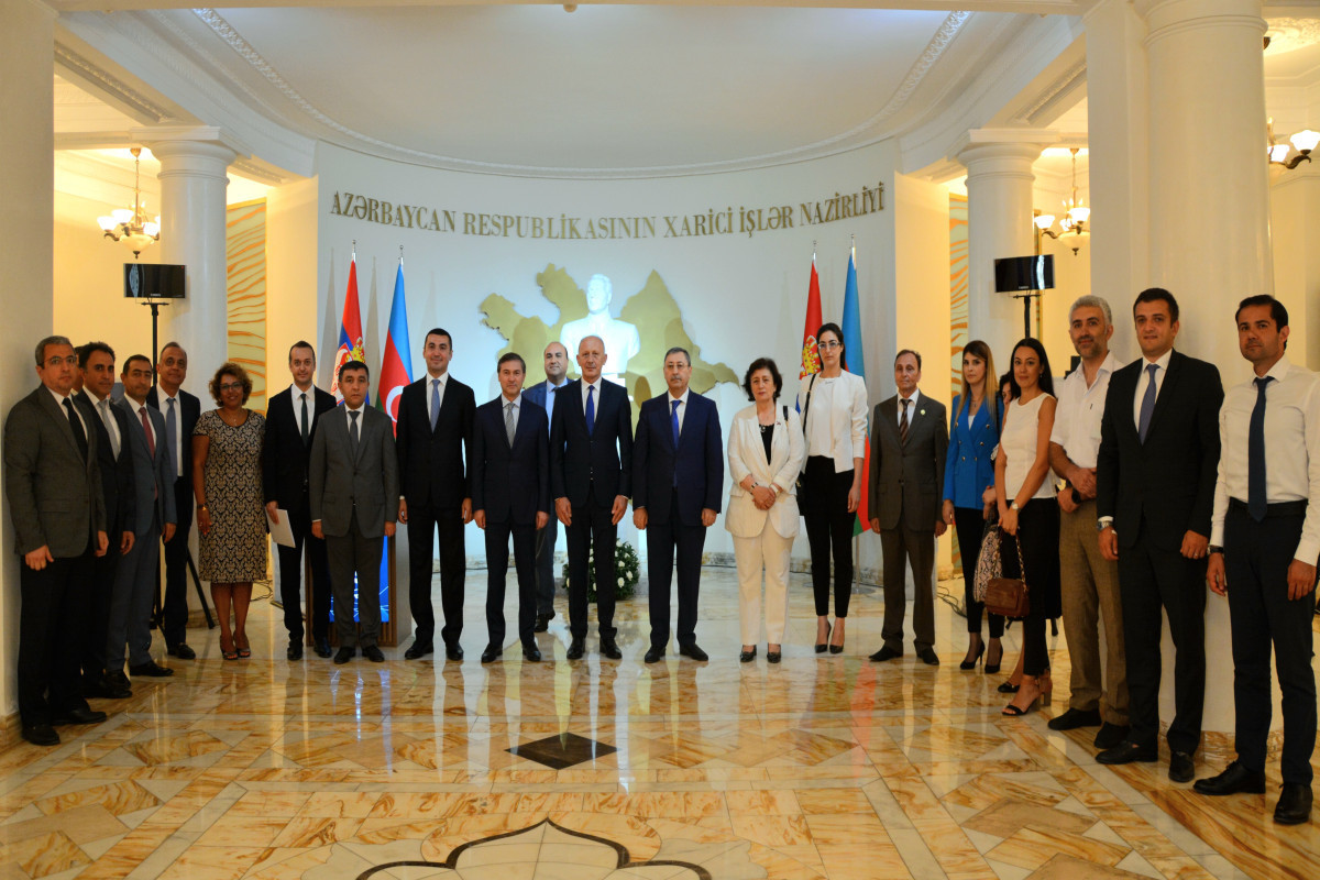 Event held on the occasion of 25th anniversary of establishment of diplomatic relations between Azerbaijan, Serbia
