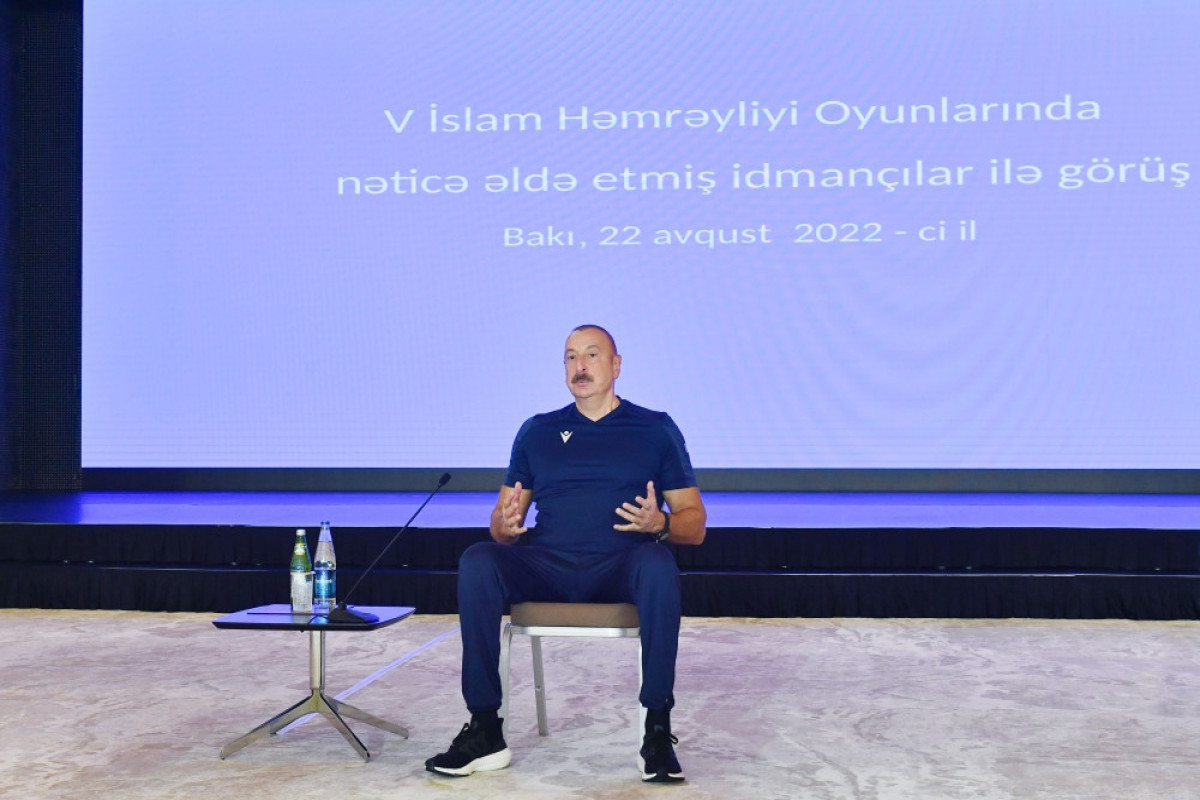 Ilham Aliyev, President of the Republic of Azerbaijan