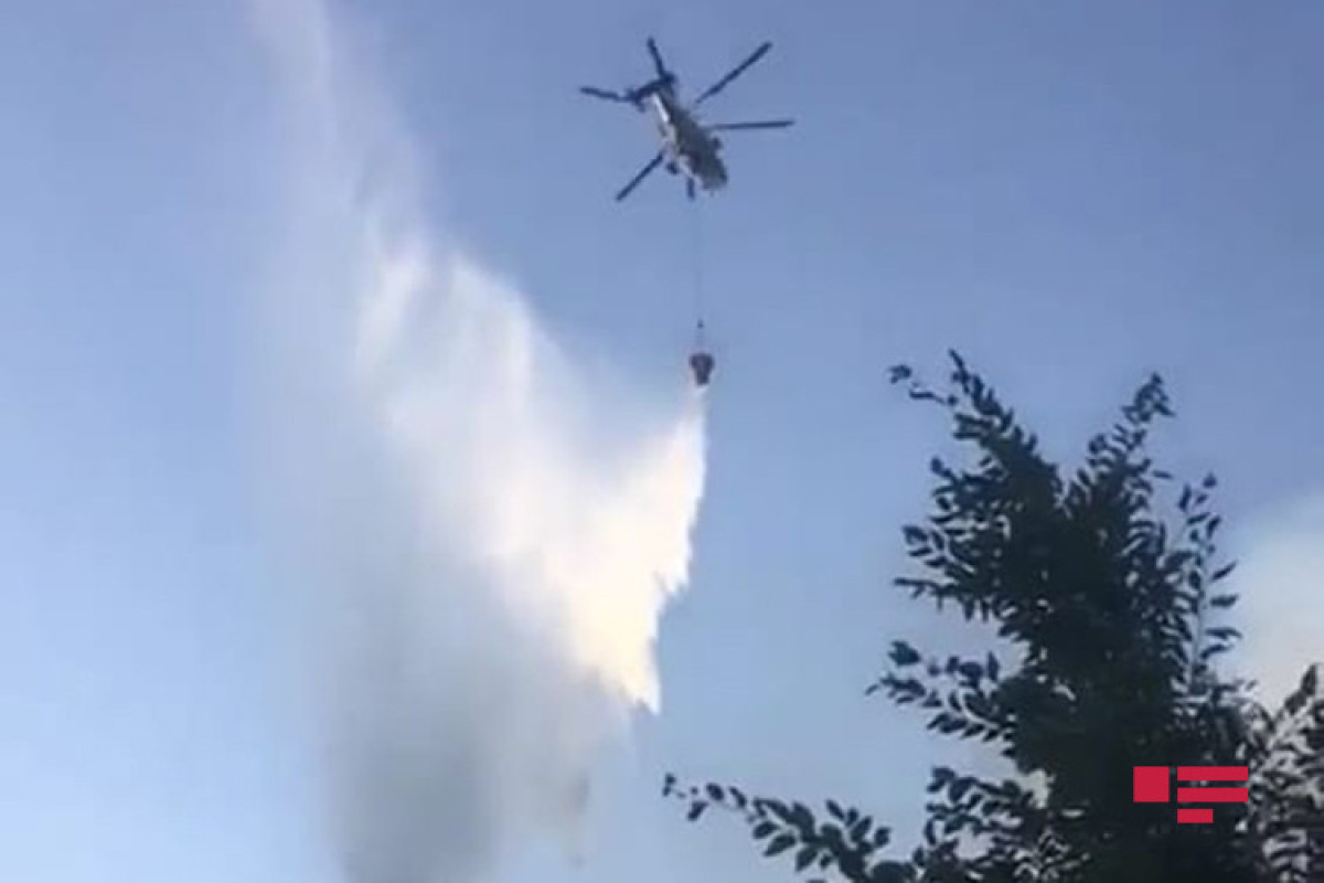 Fire in the mountainous area in Sheki extinguished-UPDATED 