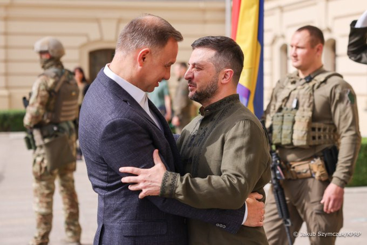 Polish President meets with Zelensky in Kyiv-UPDATED 