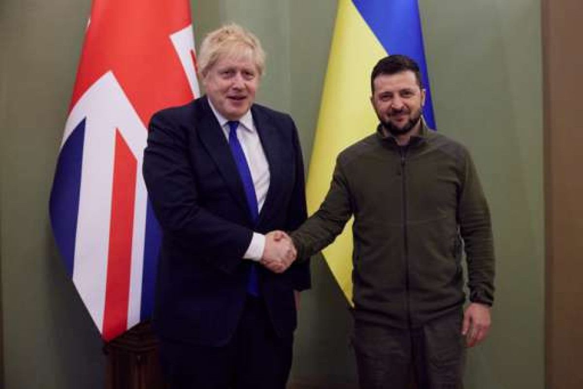 Boris Johnson, Volodymyr Zelenskyy