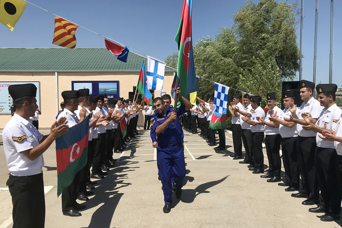 Azerbaijani military seamen scored the highest point in the next stage