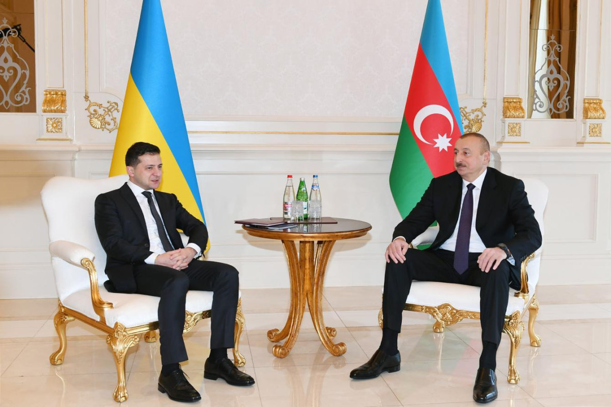 Volodymyr Zelenskyy, Ilham Aliyev
