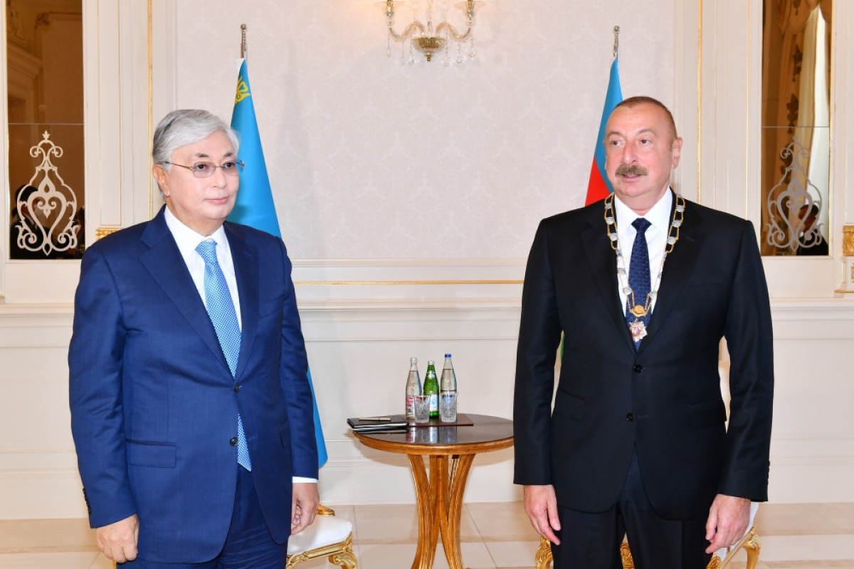 Azerbaijani President: I view being awarded the highest order of Kazakhstan as sign of respect for the entire Azerbaijani people