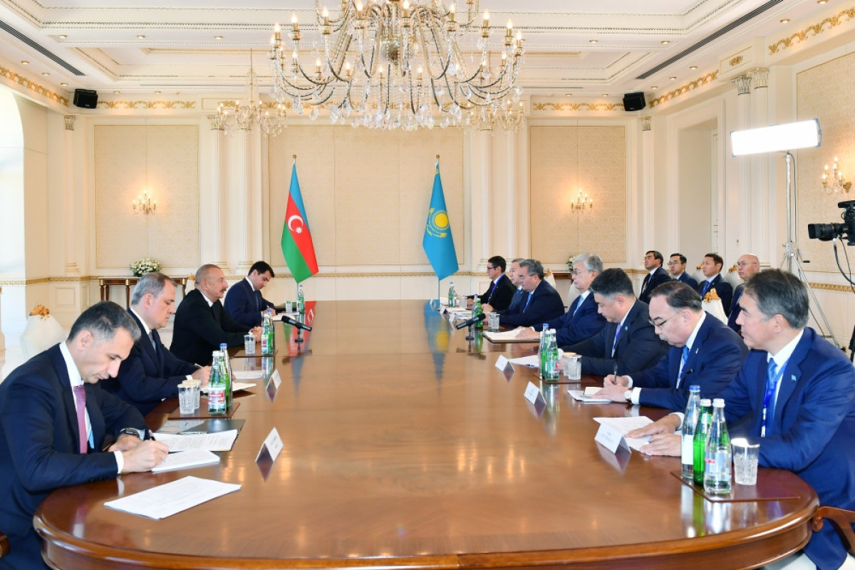 President: “Center to be constructed by Kazakhstan in our liberated areas is another manifestation of the brotherly attitude towards our people”