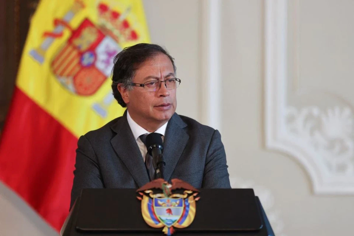 Colombian President Gustavo Petro