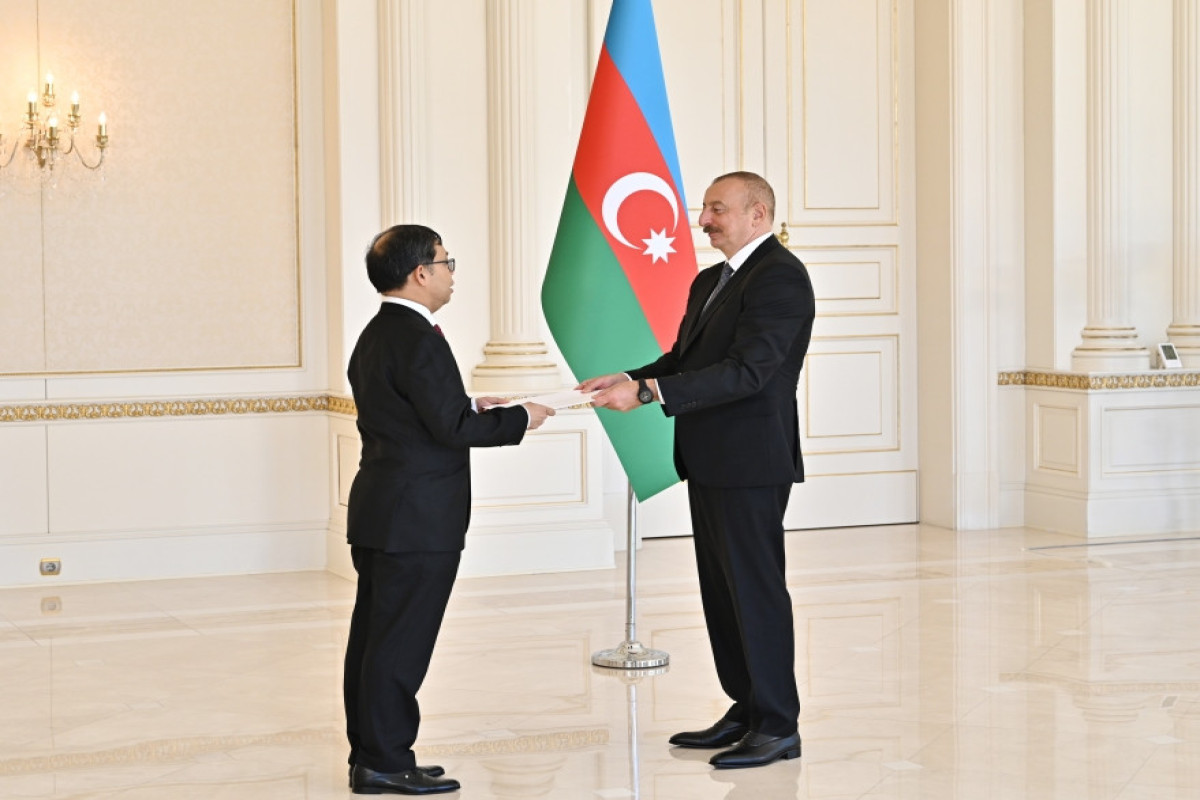 President Ilham Aliyev received credentials of incoming ambassador of Thailand