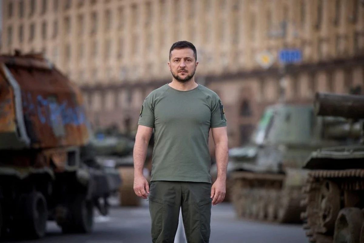 Ukrainian President Volodymyr Zelenskiy