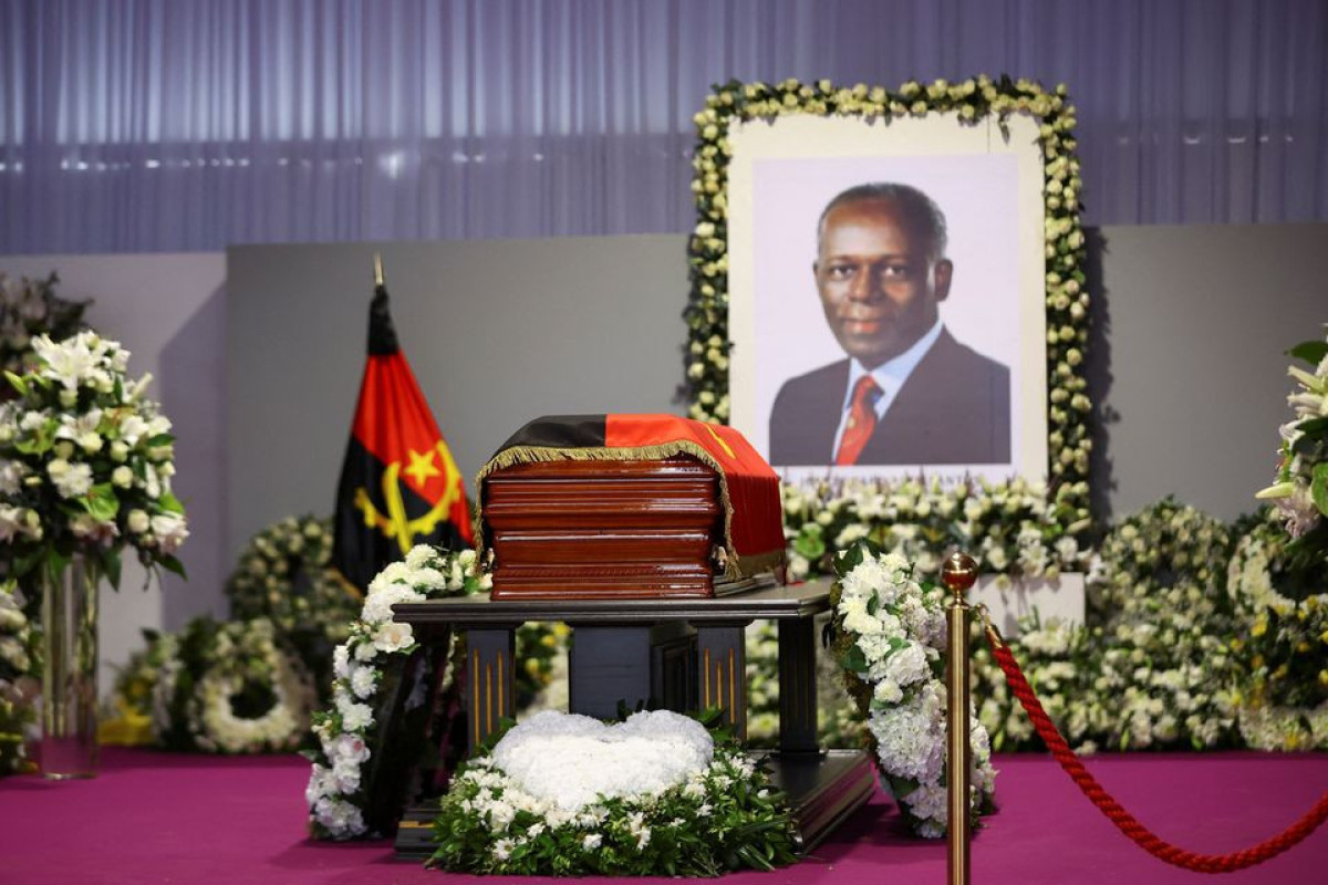 Angola holds funeral of ex-leader Dos Santos amid dispute over vote