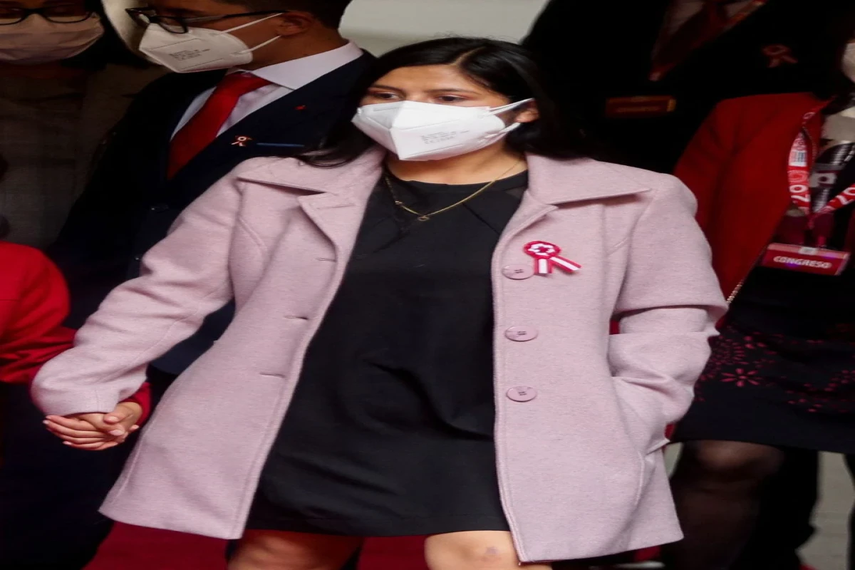 Yenifer Paredes, sister-in-law of Peru's President Pedro Castillo