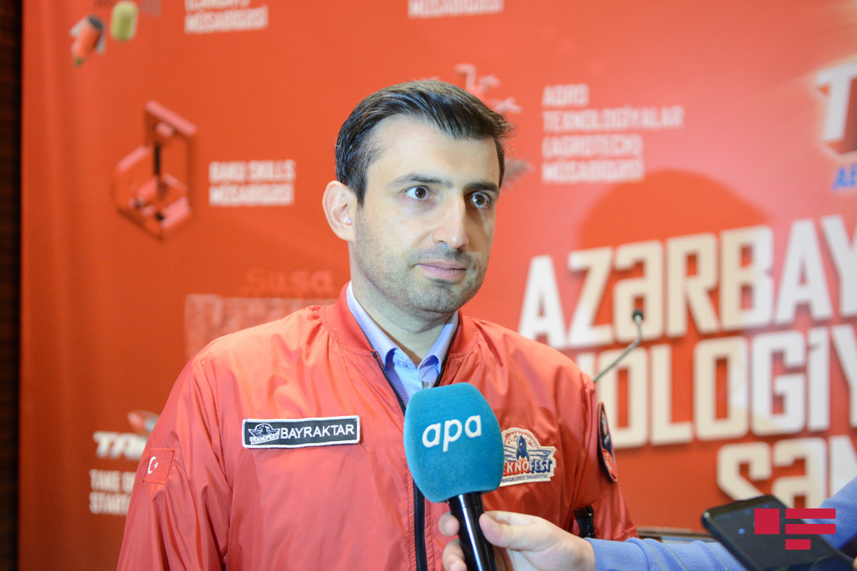 Selcuk Bayraktar, technical director of the Turkish company Baykar