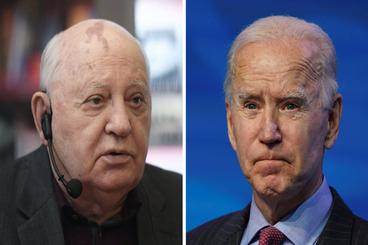 Mikhail Gorbachev, Joe Biden