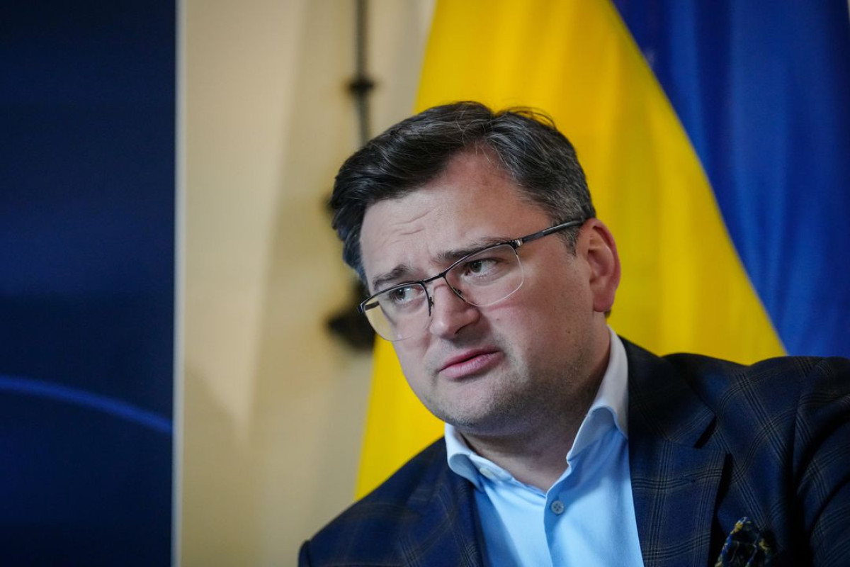 Ukrainian Foreign Minister Dmytro Kuleba