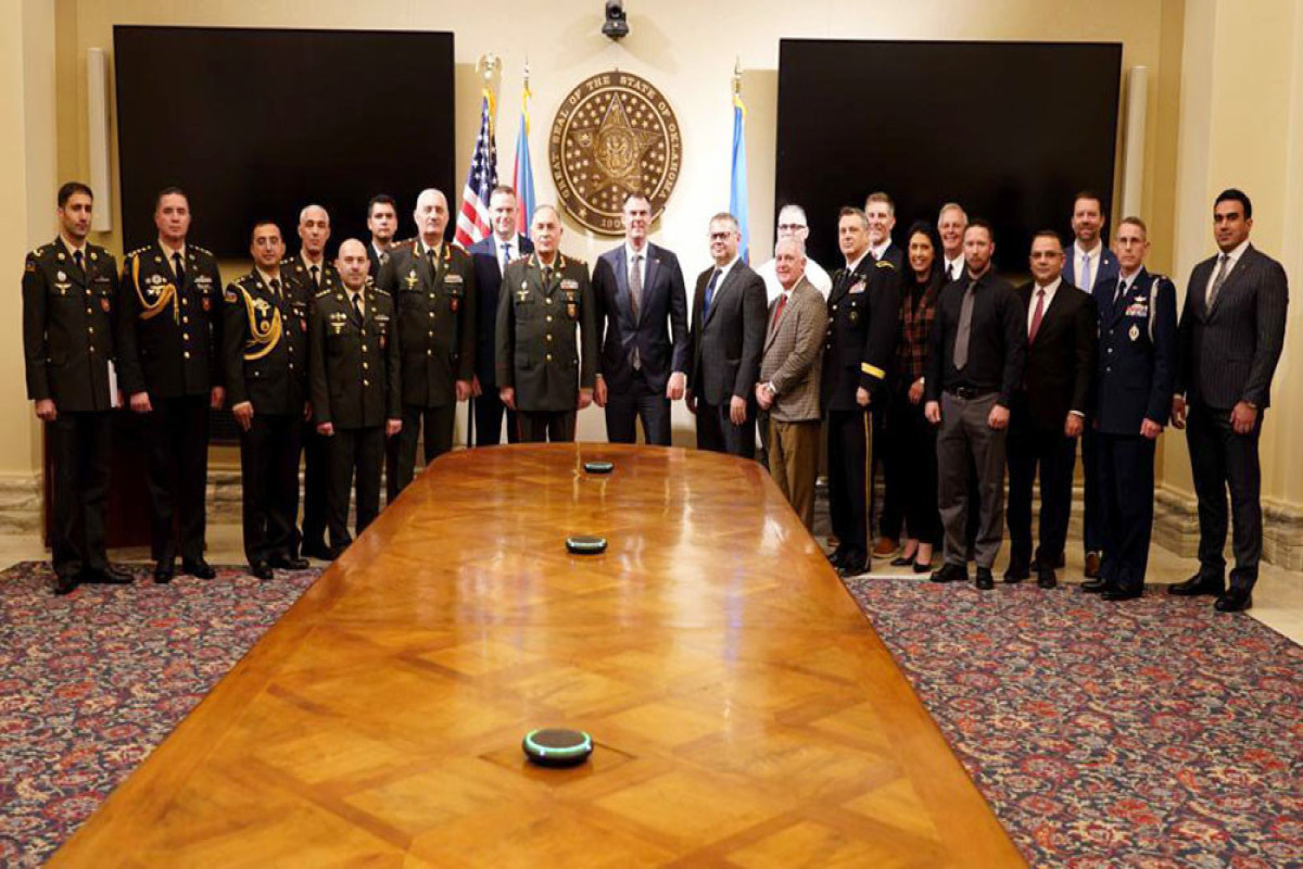 Chief of the General Staff of the Azerbaijan Army held a number of meetings in Oklahoma