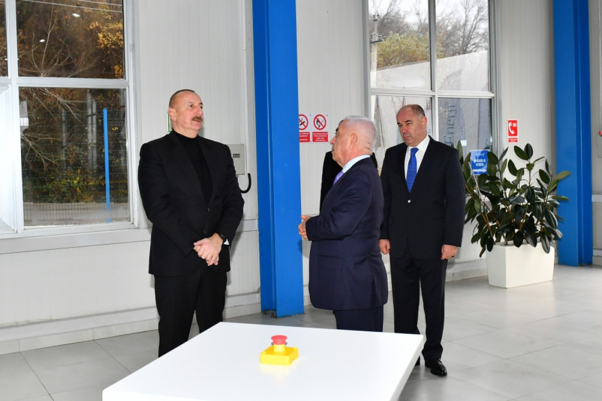 Series of “Oghuz” small hydropower plants inaugurated-UPDATED 