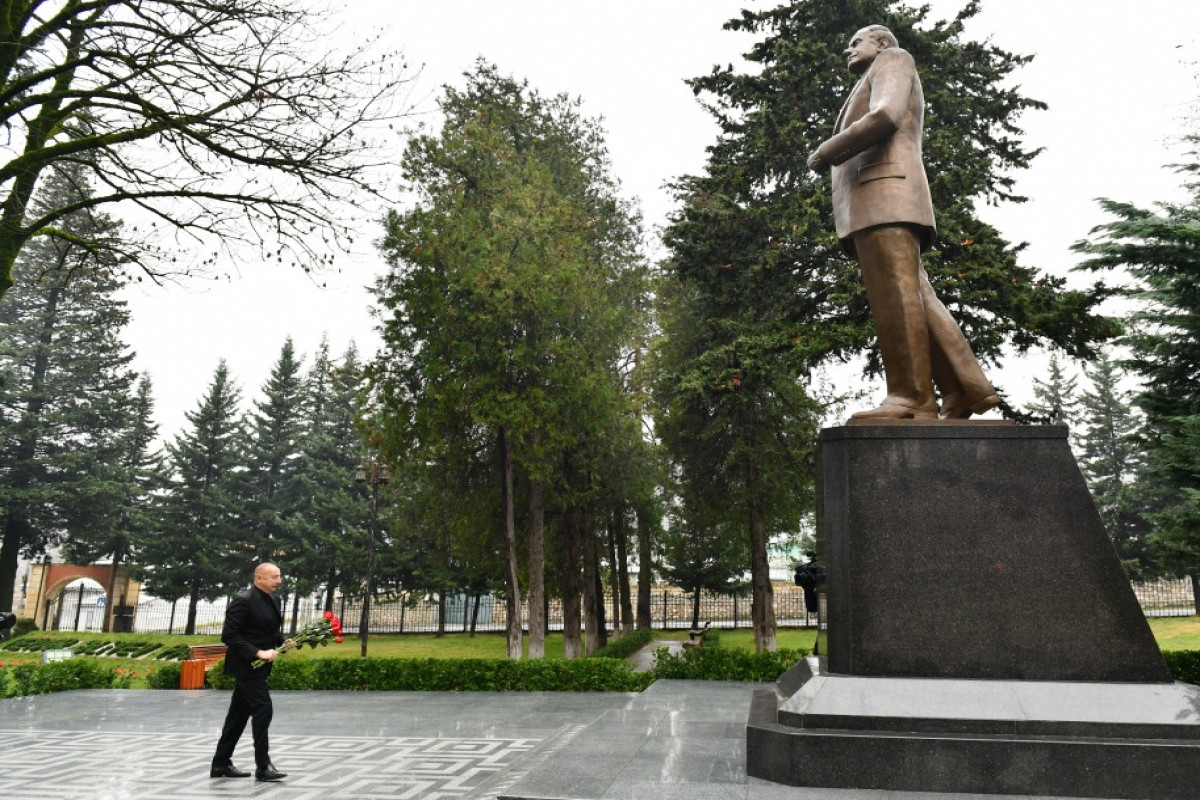 President Ilham Aliyev paid visit to Oghuz district