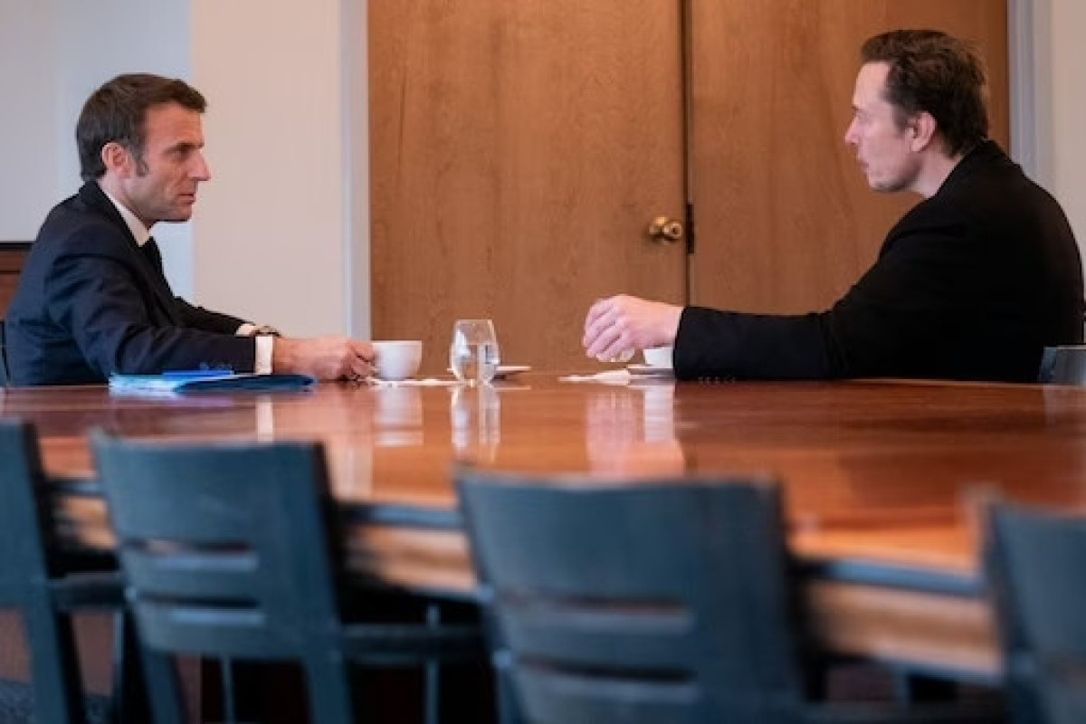 Macron says had 'clear honest discussion" with Musk