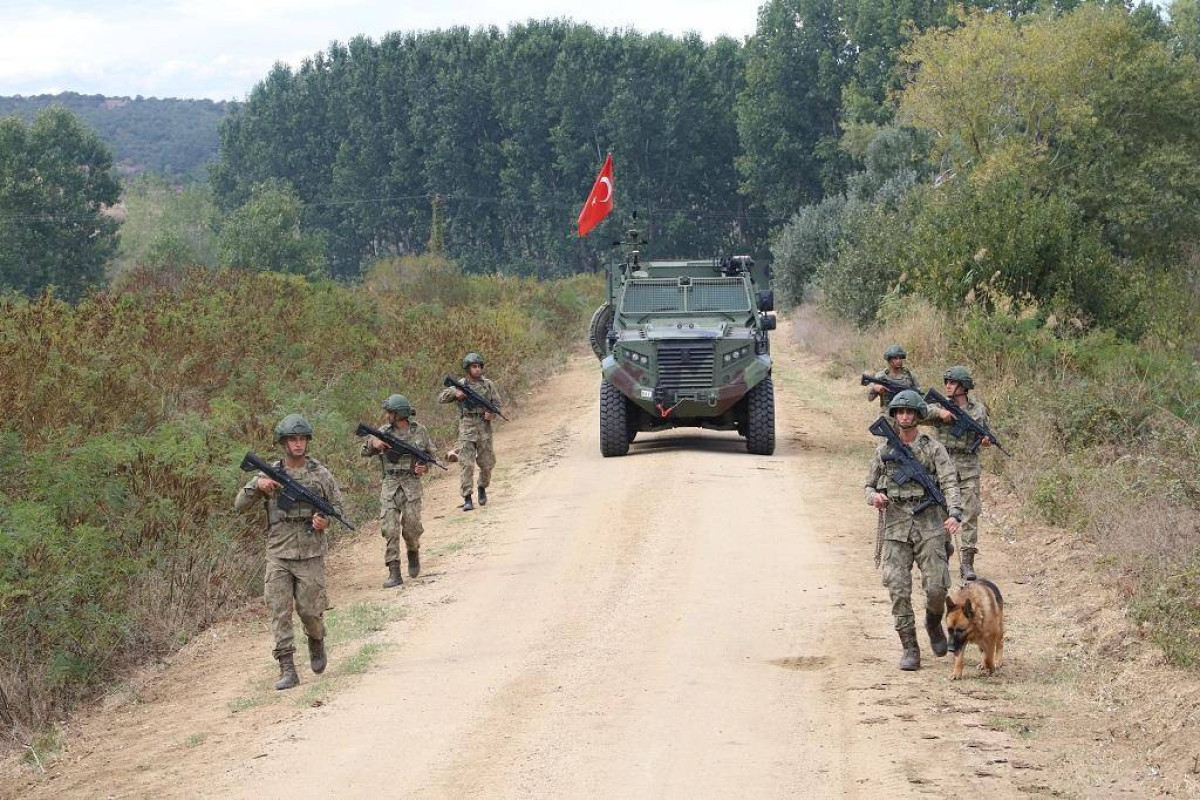 Terrorists trying to cross from Syria to Turkiye were detained