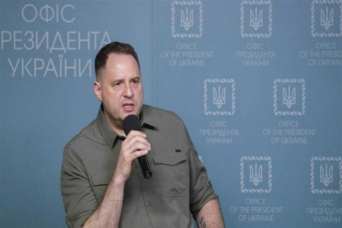 Andriy Yermak, the head of Ukraine's presidential administration