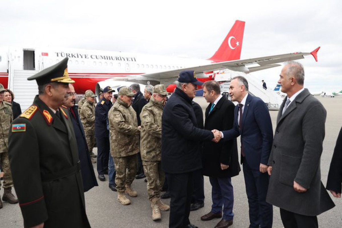 Turkiye's Minister of National Defense visits Azerbaijan-PHOTO 