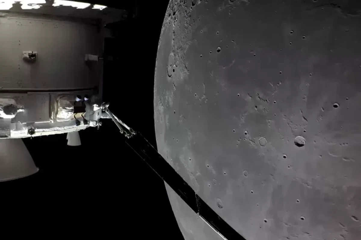 Nasa's Orion spacecraft is homeward-bound