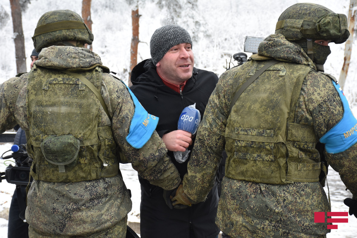 Russian peacekeepers didn't allow Azerbaijani journalists to go to Khojaly-VIDEO 
