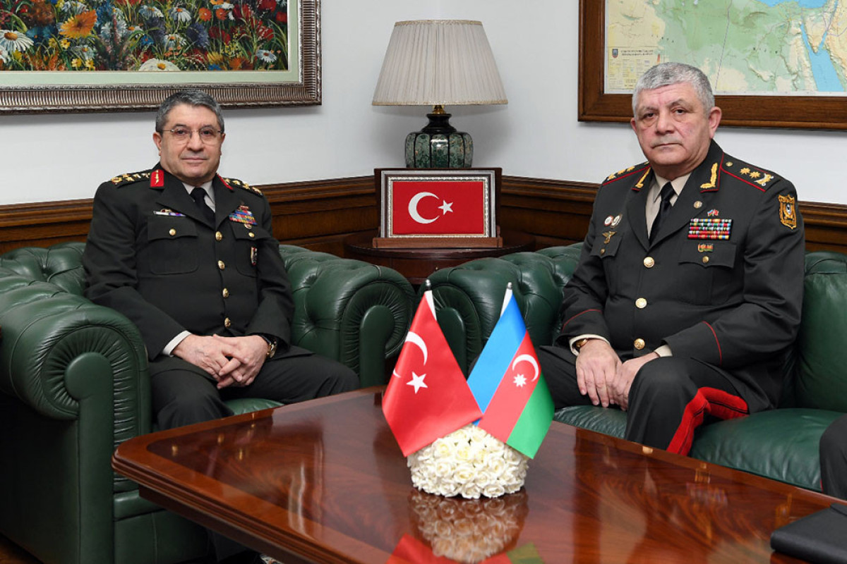 Meeting of the Azerbaijani-Turkish High-Level Military Dialogue is being held-PHOTO 