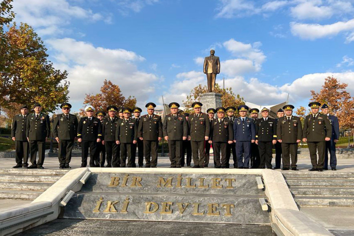 Meeting of the Azerbaijani-Turkish High-Level Military Dialogue is being held-PHOTO 