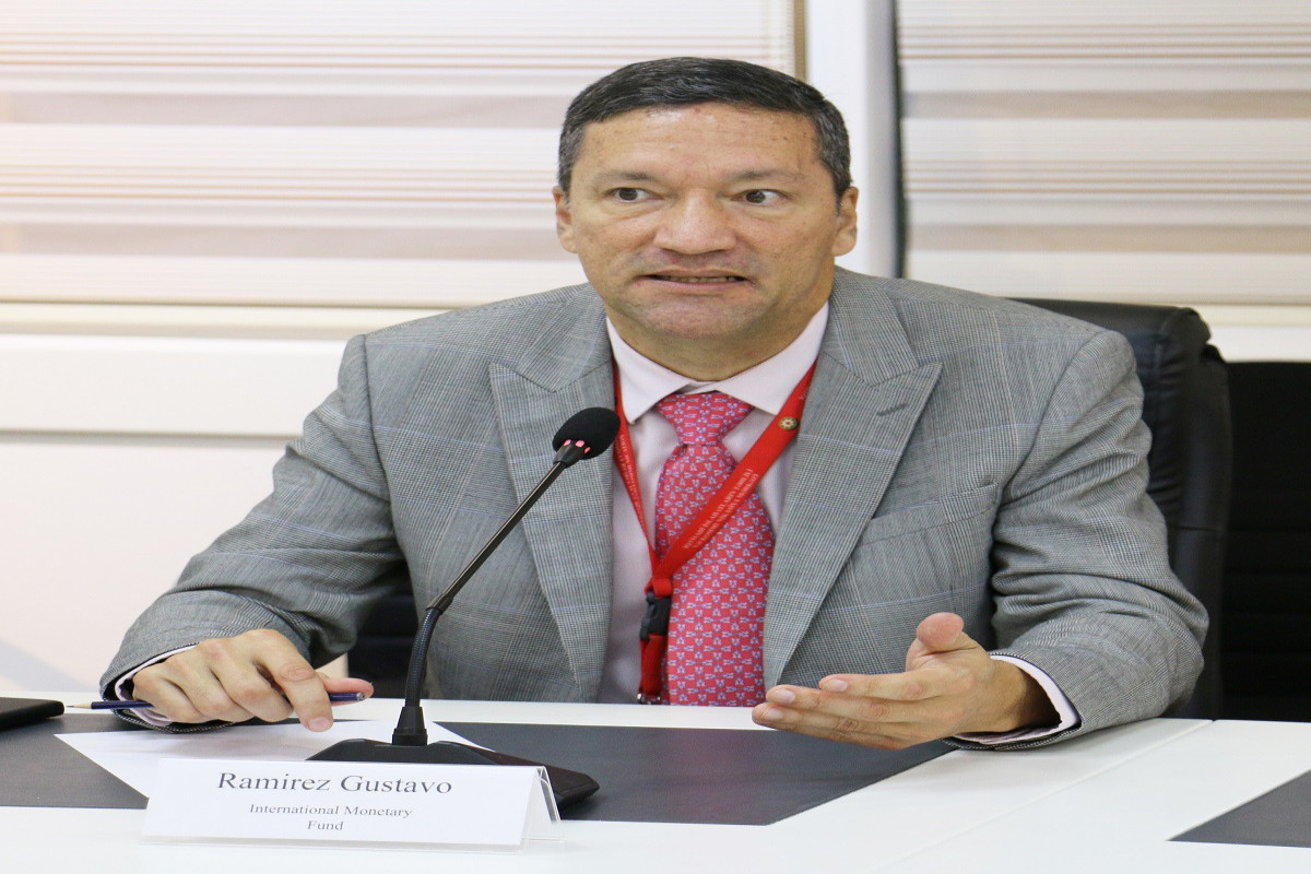 Gustavo Ramirez, economist of the Middle East and Central Asia Department of the International Monetary Fund (IMF)