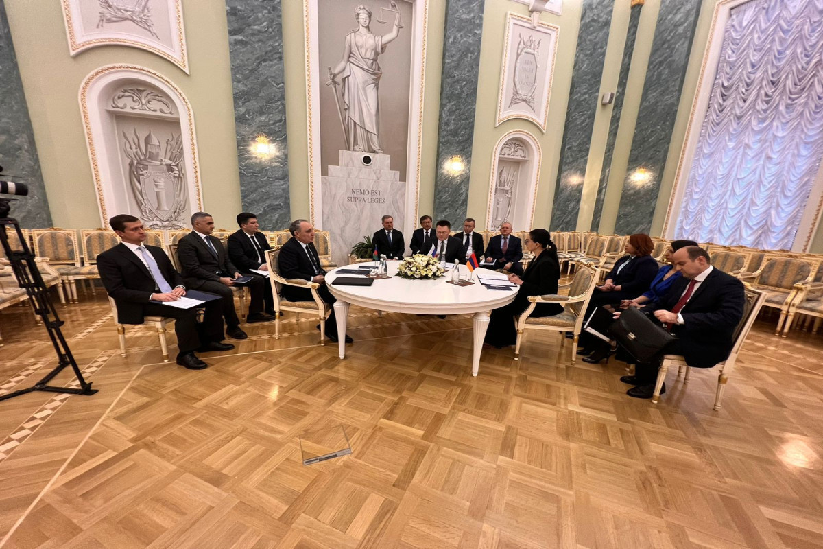 Prosecutors General of Azerbaijan, Armenia and Russia meet in Moscow-UPDATED -PHOTO 
