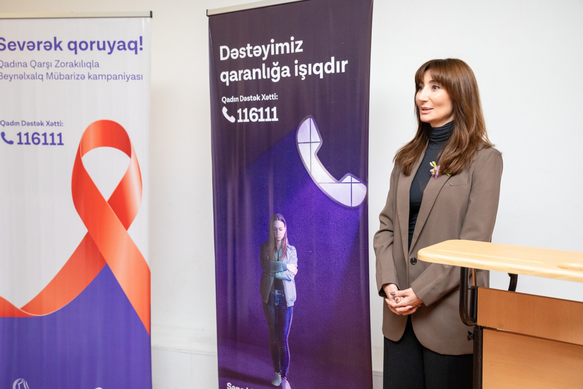 Official presentation of Azercell-supported "Women's Hotline" held in the days of activism against gender-based violence-PHOTO 