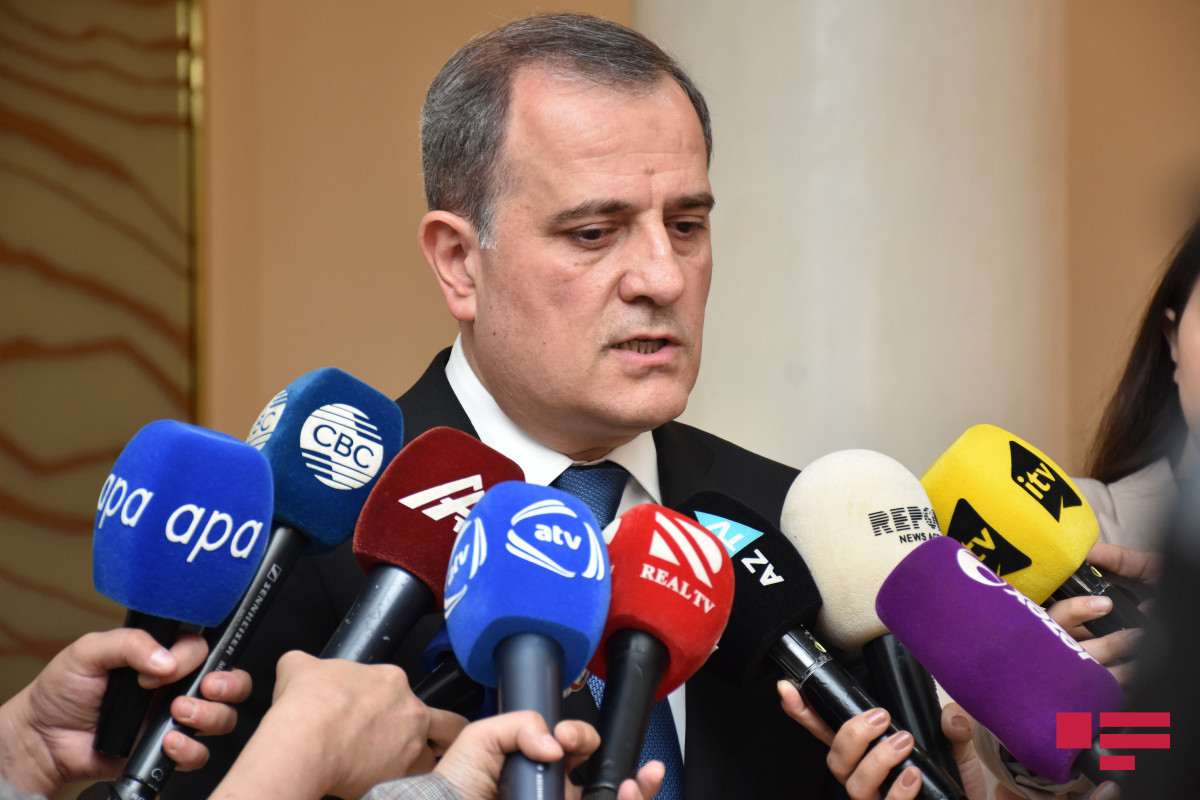 The Minister of Foreign Affairs of the Republic of Azerbaijan, Jeyhun Bayramov