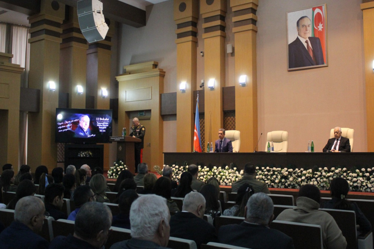 Azerbaijan's MES Academy commemorates National Leader Heydar Aliyev-PHOTO 