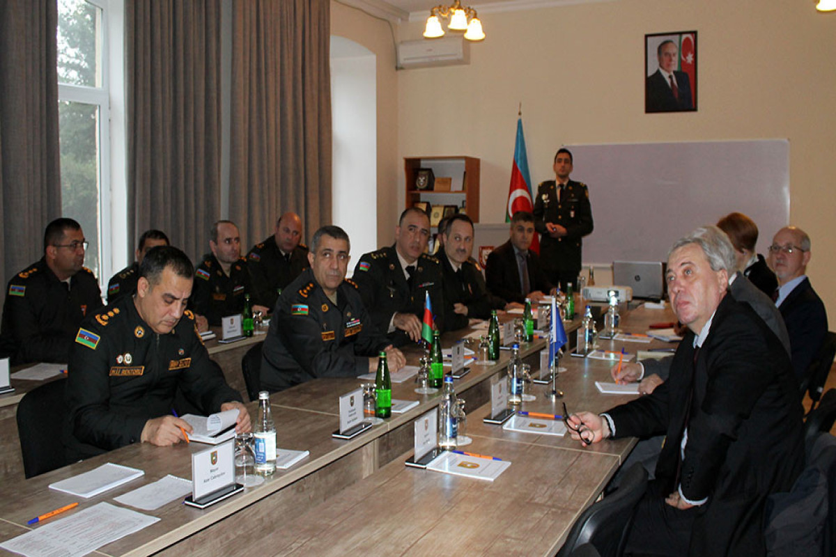 Working meetings are being held as part of NATO's Defence Education Enhancement Programme-PHOTO 