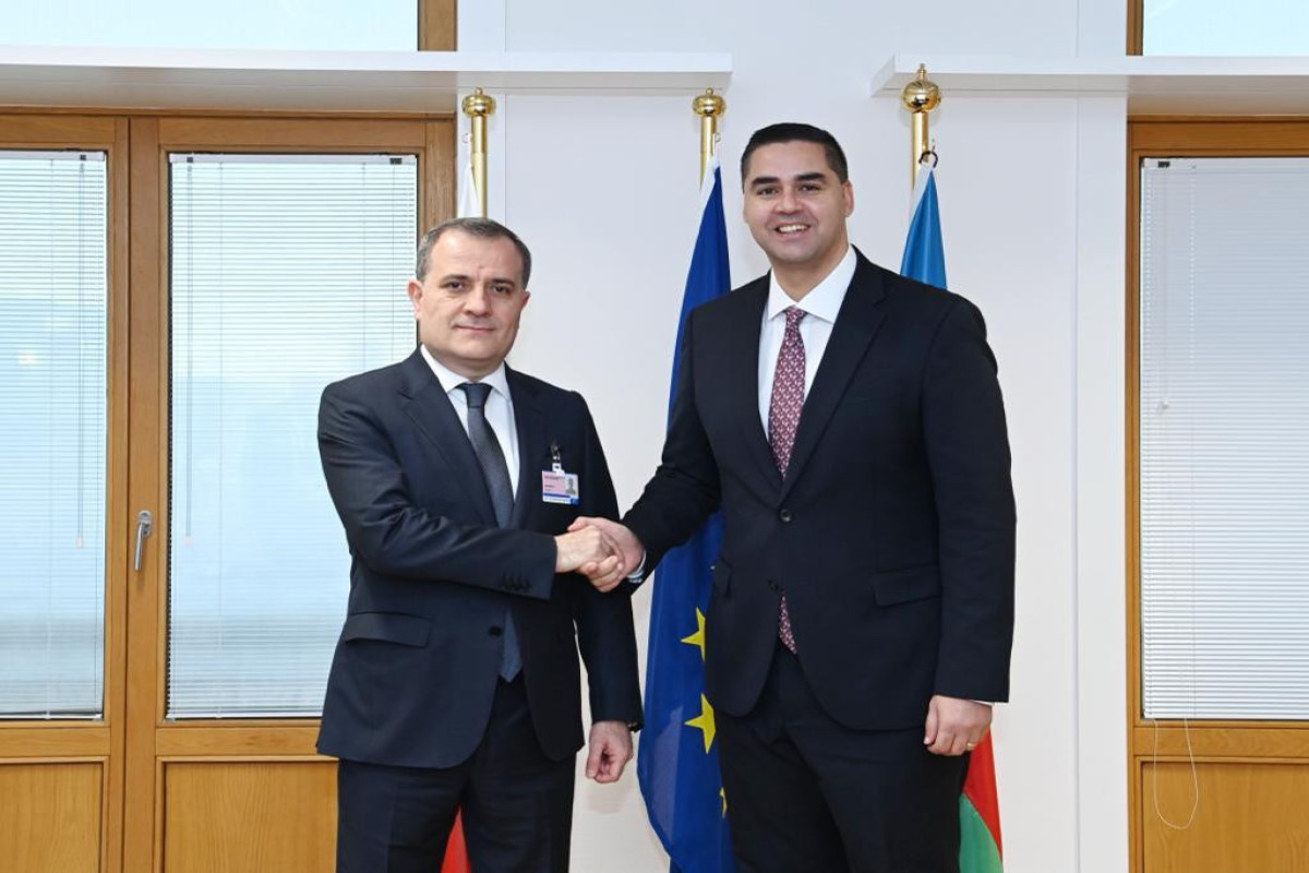 The Minister of Foreign Affairs of the Republic of Azerbaijan Jeyhun Bayramov met with the Minister of Foreign Affairs of the Republic of Malta Ian Borg within the framework of his business trip to Belgium