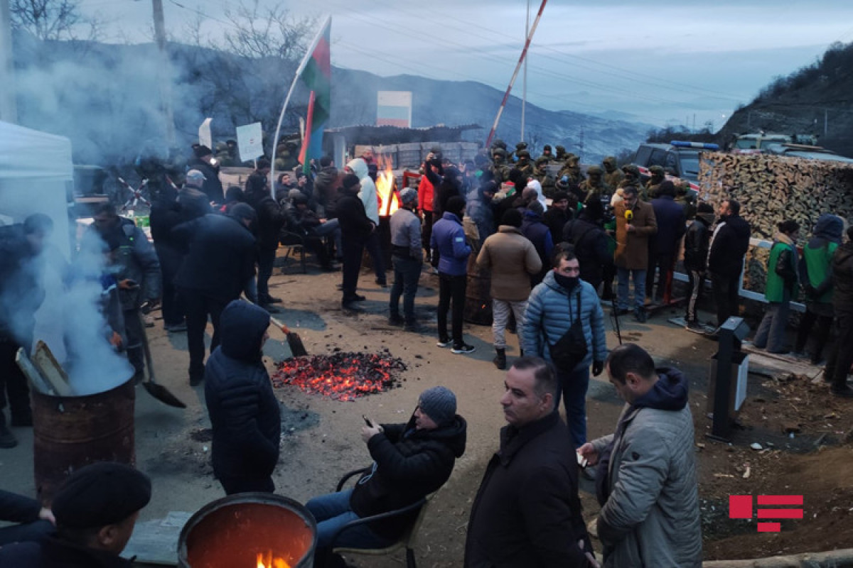 Protests on Lachin road continued until morning -PHOTO -VIDEO -UPDATED 