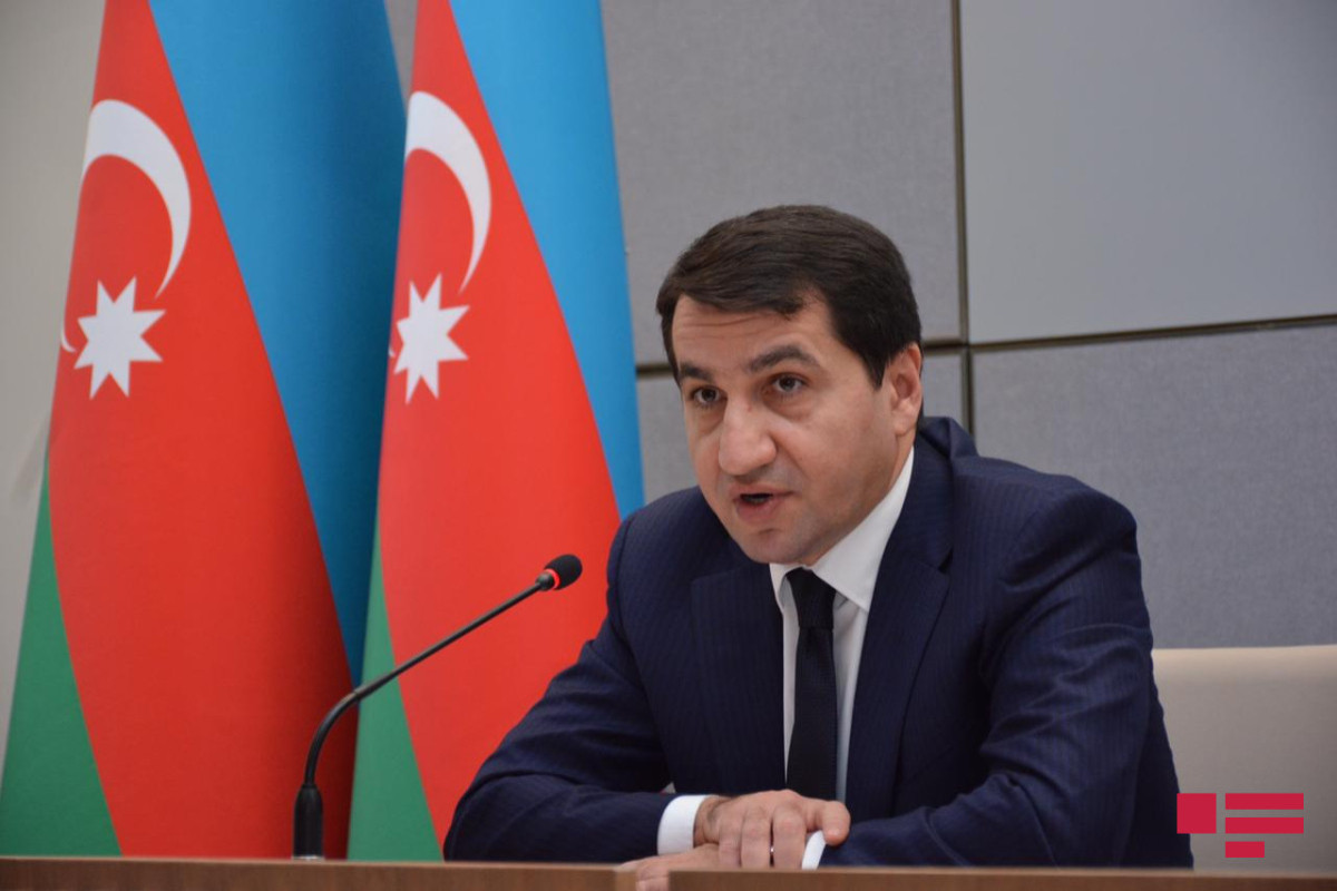 Hikmet Hajiyev, assistant to the President of the Republic of Azerbaijan - Head of the Department of Foreign Policy Affairs of the Administration of the President of the Republic of Azerbaijan